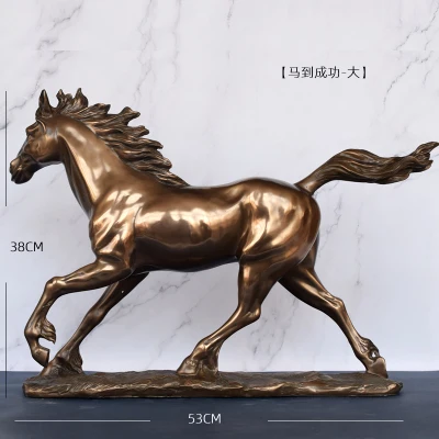 European - style cold - cast copper horse to success sculpture office treasure horse decoration High-end luxury Animal Sculpture
European - style cold - cast copper horse to success sculpture office treasure horse decoration High-end luxury Animal Sculpture