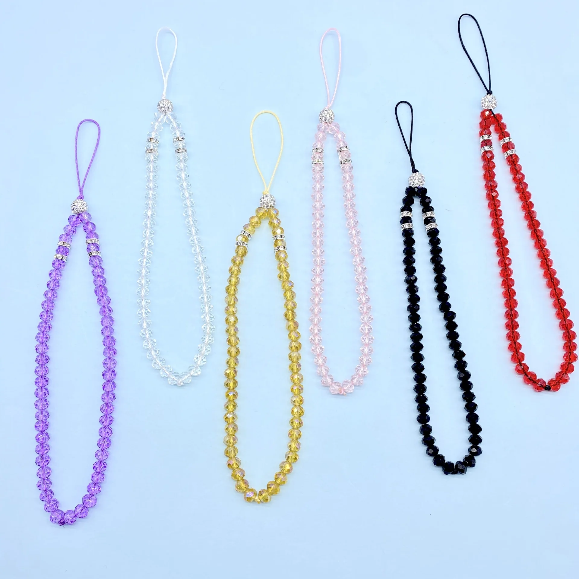 Handmade Crystal Beads Mobile Phone Lanyard Chain Korean Version Short Wrist Chains for Women Trend Jewelry
Handmade Crystal Beads Mobile Phone Lanyard Chain Korean Version Short Wrist Chains for Women Trend Jewelry