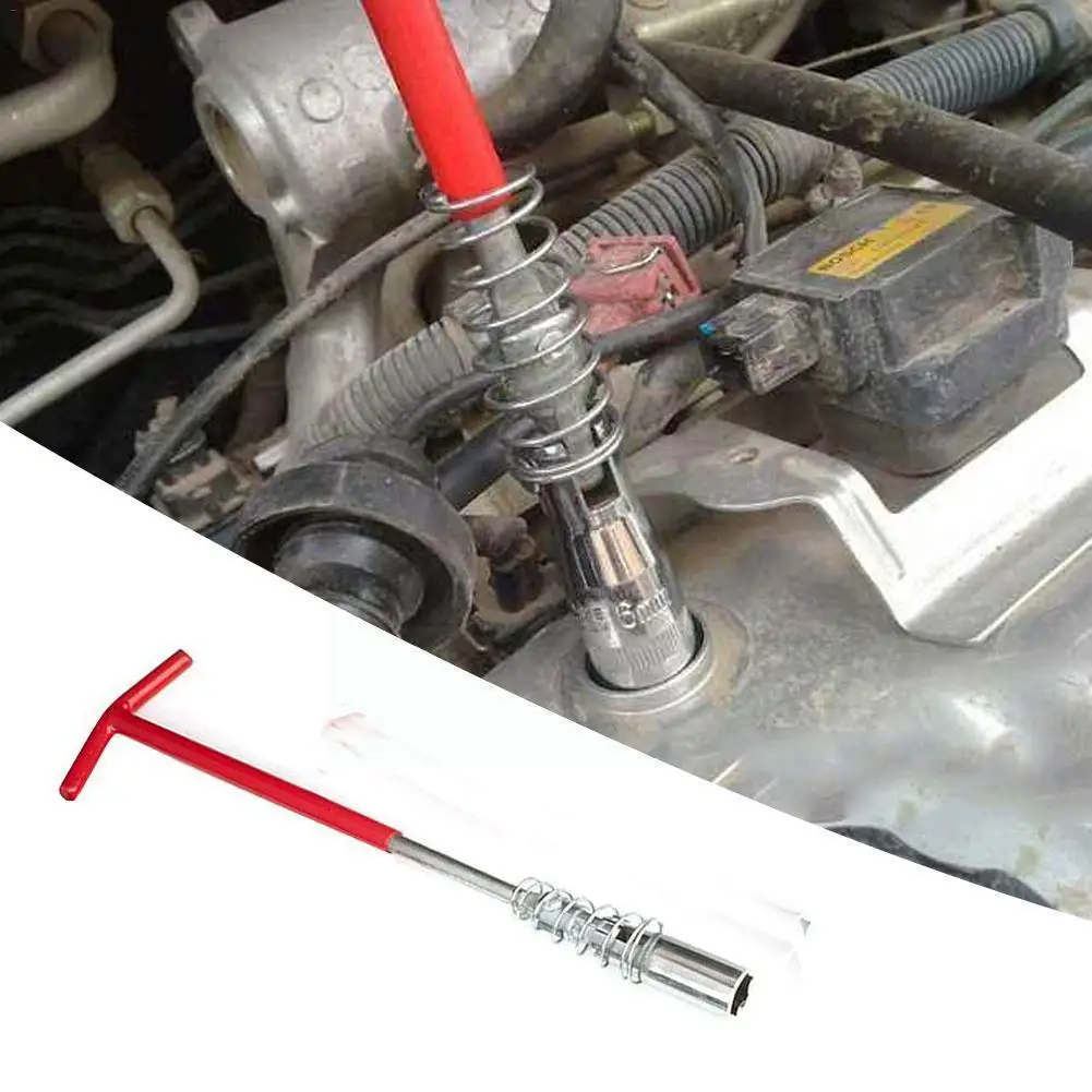 Universal 16mm/ 21mm Spark Plug Removal Tool Spanner Socket Grip T Flexible Spanner Handle Bar T Socket Wrench Handle T J4U3
Universal 16mm/ 21mm Spark Plug Removal Tool Spanner Socket Grip T Flexible Spanner Handle Bar T Socket Wrench Handle T J4U3