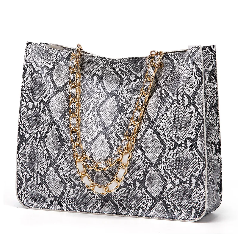Trendy Style Women's Bag Snake Pattern Tote Bag Simple Fashion Portable One Shoulder Bag Female Designer Vintage Messenger bag
Trendy Style Women's Bag Snake Pattern Tote Bag Simple Fashion Portable One Shoulder Bag Female Designer Vintage Messenger bag