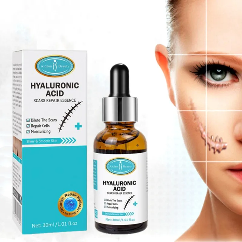 Hyaluronic Acid Essence Scar Repair Skin Essential Oil Natural Pure Remove Ance Burn Strentch Marks Scar Removal 30ML
Hyaluronic Acid Essence Scar Repair Skin Essential Oil Natural Pure Remove Ance Burn Strentch Marks Scar Removal 30ML