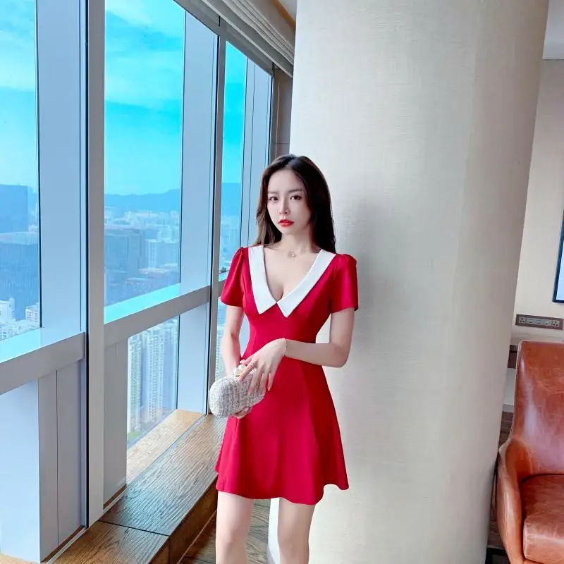 Night Shop Sexy plus Size Deep V Sauna Foot Massage Technician Work Clothes Women's Evening Show Nightclub Dress
Night Shop Sexy plus Size Deep V Sauna Foot Massage Technician Work Clothes Women's Evening Show Nightclub Dress