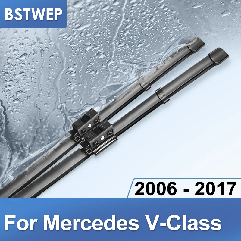 

BSTWEP Wiper Blades for Mercedes Benz V Class Vito Viano W639 W447 V200 V220 V250 109 110 111 114 116 119 126 2.0 2.2 3.0 3.5