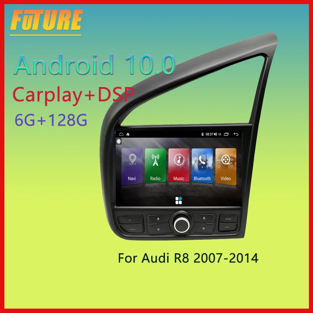 6G 128G Android 10.0 For AUDI R8 2007-2014 Car Multimedia Player GPS Navigation Video DVD Radio Stereo Carplay 2 Din Head Unit
6G 128G Android 10.0 For AUDI R8 2007-2014 Car Multimedia Player GPS Navigation Video DVD Radio Stereo Carplay 2 Din Head Unit