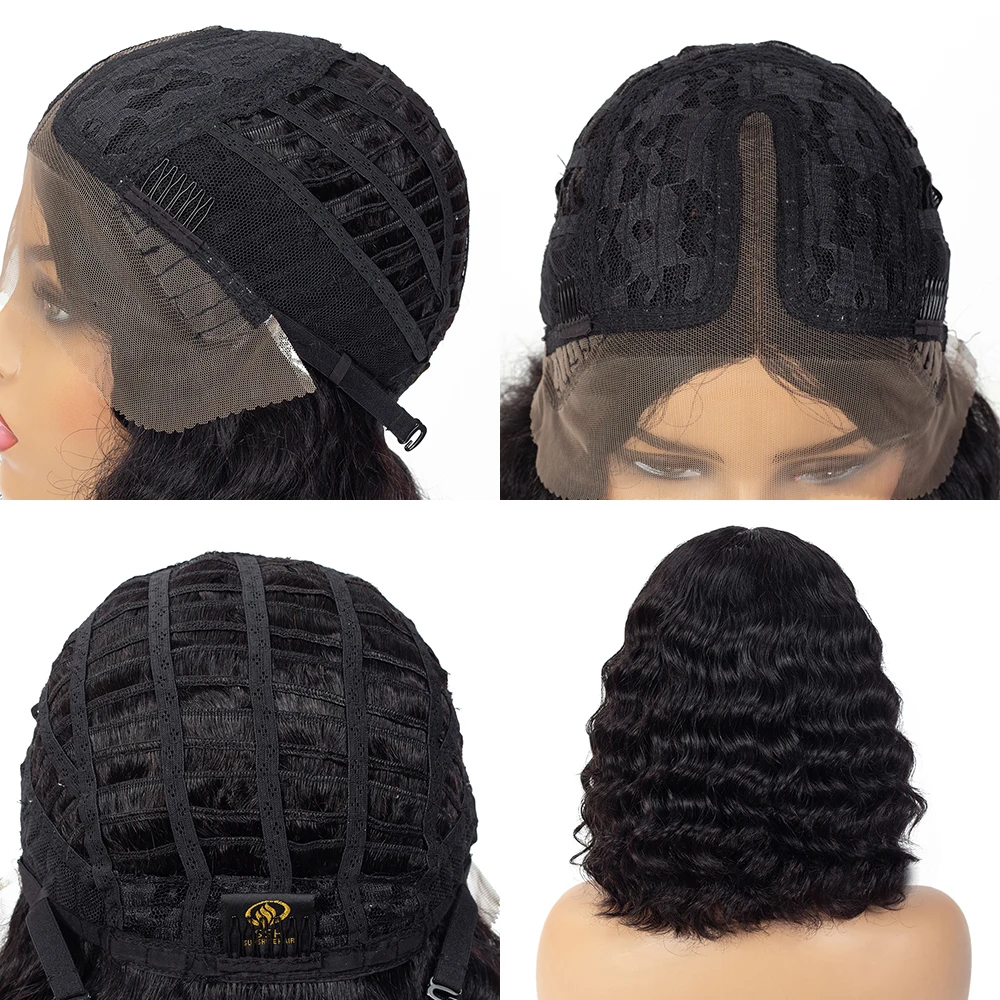 Sun-Ray Short Loose Wave Lace Part Human Human Hair Pre Plucked for Women Natural Brizillian Human Hair Wig Blond Black Color
Sun-Ray Short Loose Wave Lace Part Human Human Hair Pre Plucked for Women Natural Brizillian Human Hair Wig Blond Black Color