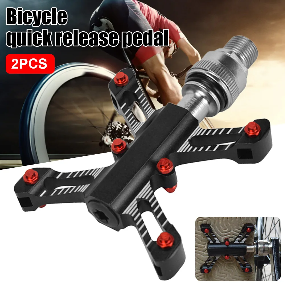 Mountain Bike Pedals Quick Release Aluminum Alloy Ultralight Bicycle Pedals For Folding Road Cycling Accessories Free Shipping
Mountain Bike Pedals Quick Release Aluminum Alloy Ultralight Bicycle Pedals For Folding Road Cycling Accessories Free Shipping