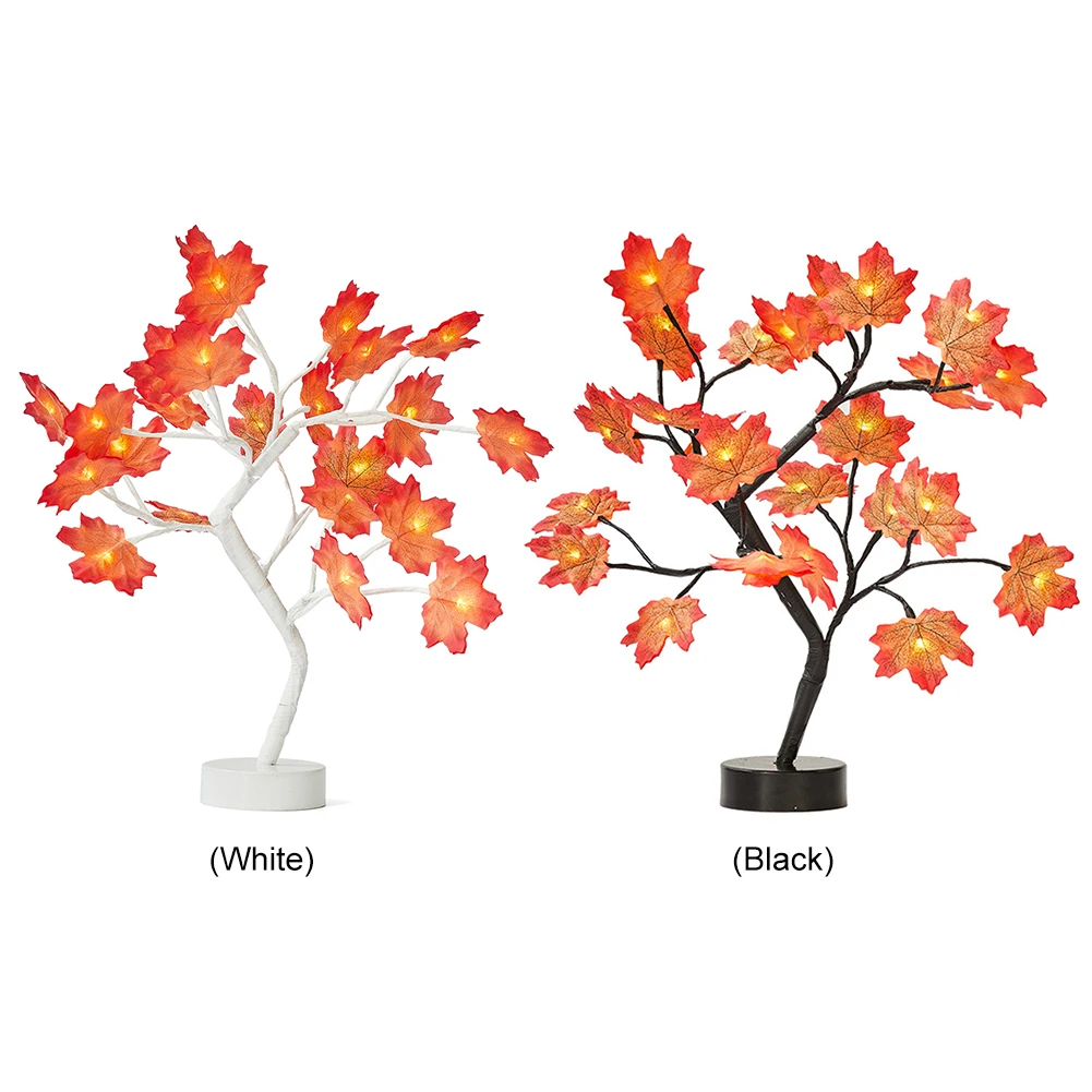 DIY Creative Table Lamp Maple Leaf Tree Desk Light Home Party Festival Bedroom Ornament Christmas Tree for Desk Wedding Home
DIY Creative Table Lamp Maple Leaf Tree Desk Light Home Party Festival Bedroom Ornament Christmas Tree for Desk Wedding Home