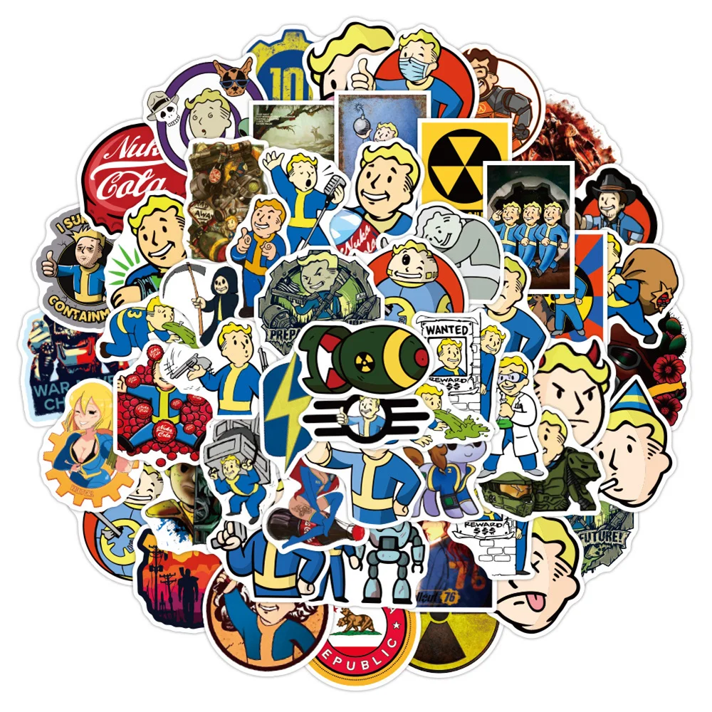 10/30/50PCS Games Radiation Personality Graffiti Stickers Waterproof Suitcase Notebook Skateboard Water CupRefrigeratorWholesale
10/30/50PCS Games Radiation Personality Graffiti Stickers Waterproof Suitcase Notebook Skateboard Water CupRefrigeratorWholesale