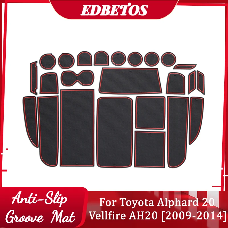 Door Slot Pad Car Door Mat Anti Slip, Non-Slip For Toyota Alphard 20 Vellfire 20AH 2009 ~ 2014 Interior Door Pad / Cup Red White
Door Slot Pad Car Door Mat Anti Slip, Non-Slip For Toyota Alphard 20 Vellfire 20AH 2009 ~ 2014 Interior Door Pad / Cup Red White