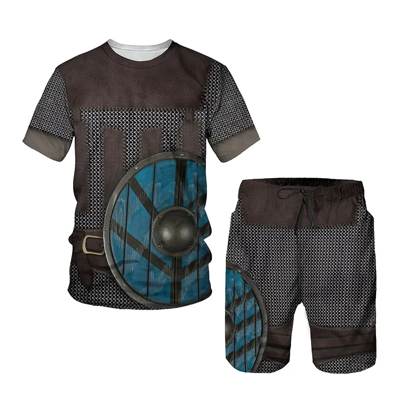Summer 3D Knights Templar Printed Men's T-shirt Shorts Set Men's Sportswear Tracksuit O Neck Short Sleeve Men's Clothing Suit
Summer 3D Knights Templar Printed Men's T-shirt Shorts Set Men's Sportswear Tracksuit O Neck Short Sleeve Men's Clothing Suit