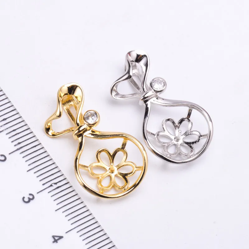 Jewelry Handwork Pendant Base S925 Sterling Silver Pearl Pendant Accessories And Parts Findings Jewelry For DIY Fittings Women
Jewelry Handwork Pendant Base S925 Sterling Silver Pearl Pendant Accessories And Parts Findings Jewelry For DIY Fittings Women