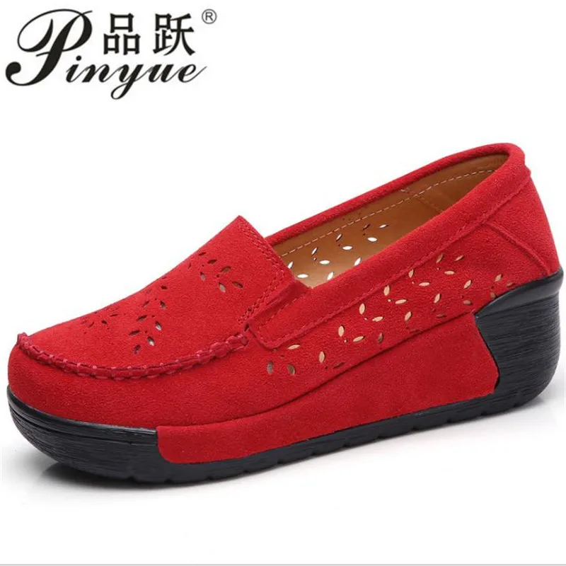 Spring Summer Women Platform Sneakers Casual Shoes Woman Suede Cutout Breathable Wedges Ladies Shoes Creepers Moccasins
Spring Summer Women Platform Sneakers Casual Shoes Woman Suede Cutout Breathable Wedges Ladies Shoes Creepers Moccasins