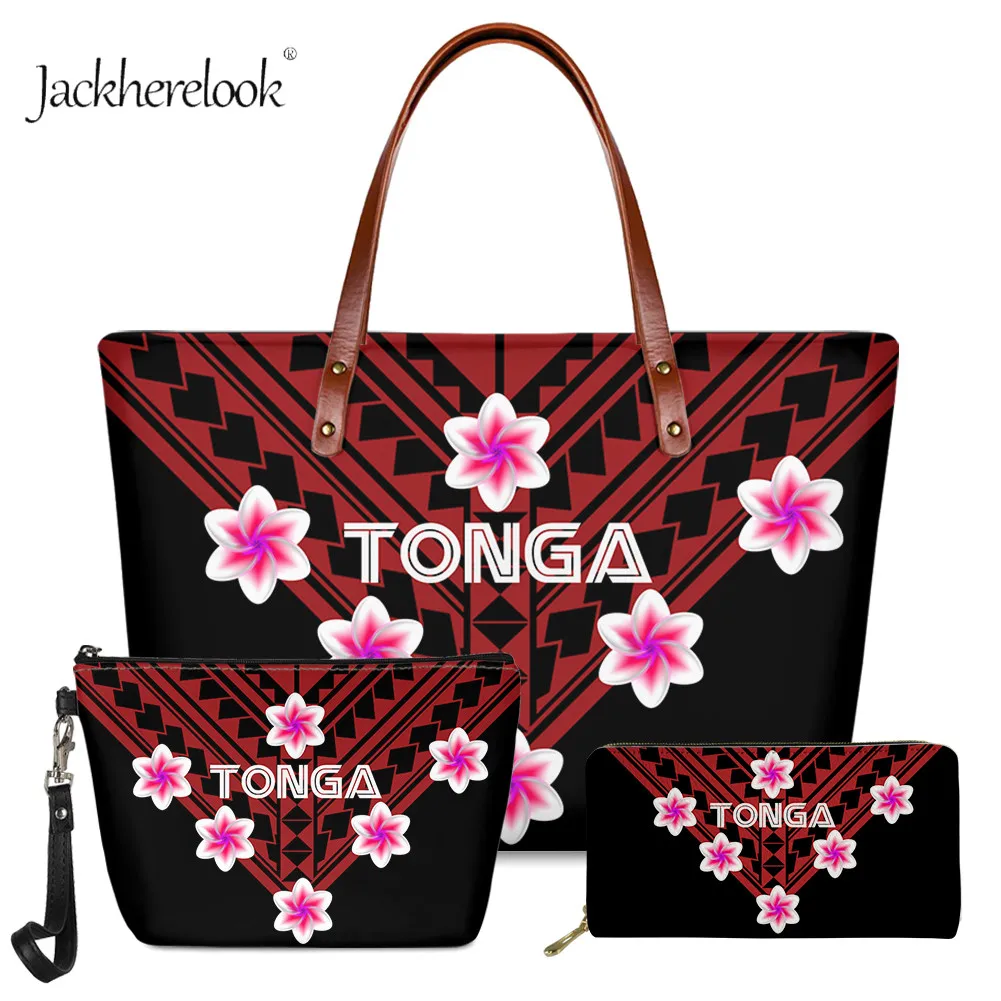 Jackherelook Tonga Plumeria с цветочным узором для девушек Высокое качество на молнии повседневные Наплечные сумки 3 шт. полинезийская Stlye длинный кошел... 
Jackherelook Tonga Plumeria с цветочным узором для девушек Высокое качество на молнии повседневные Наплечные сумки 3 шт. полинезийская Stlye длинный кошел...