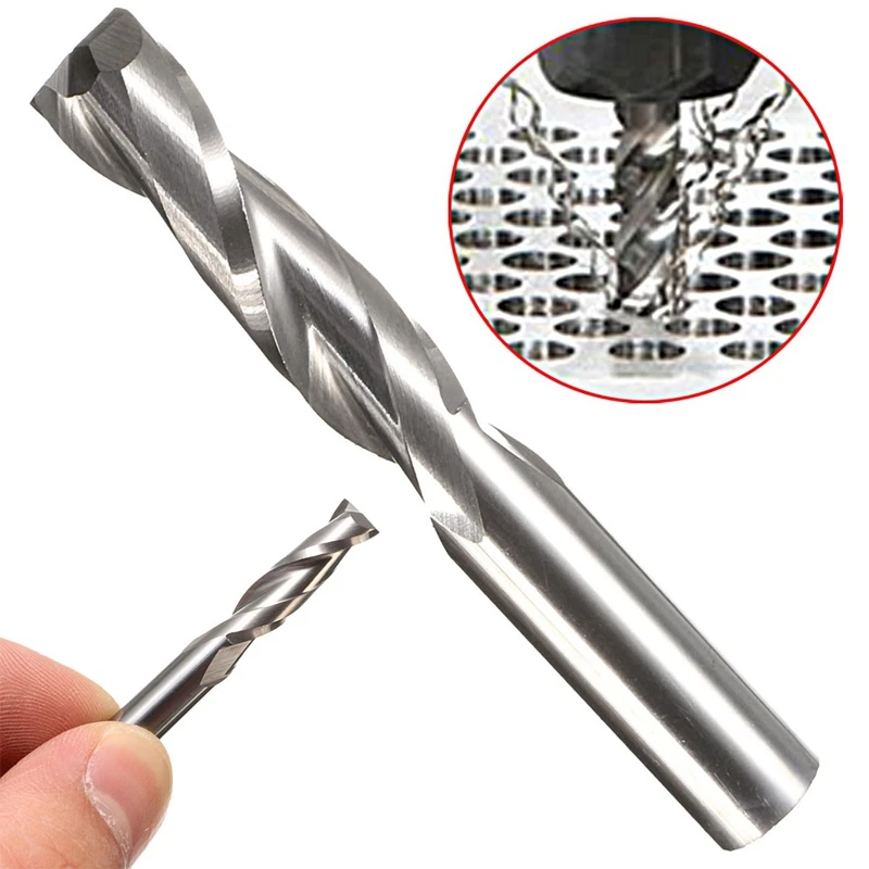 1pcs Double Flute Spiral Cutter CNC Router Bits Wood Acrylic Drill Carbide 2 Flutes 6*6*22*44mm Milling Cutter Bit
1pcs Double Flute Spiral Cutter CNC Router Bits Wood Acrylic Drill Carbide 2 Flutes 6*6*22*44mm Milling Cutter Bit