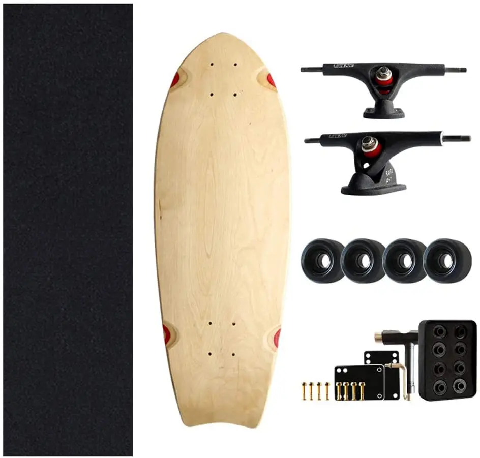 Skateboard 27",Adult Surfboard, Children's 28-Inch Small Fishboard, Girl City Road Land Cruiser Full Version, A Gift for Surfers
Skateboard 27",Adult Surfboard, Children's 28-Inch Small Fishboard, Girl City Road Land Cruiser Full Version, A Gift for Surfers