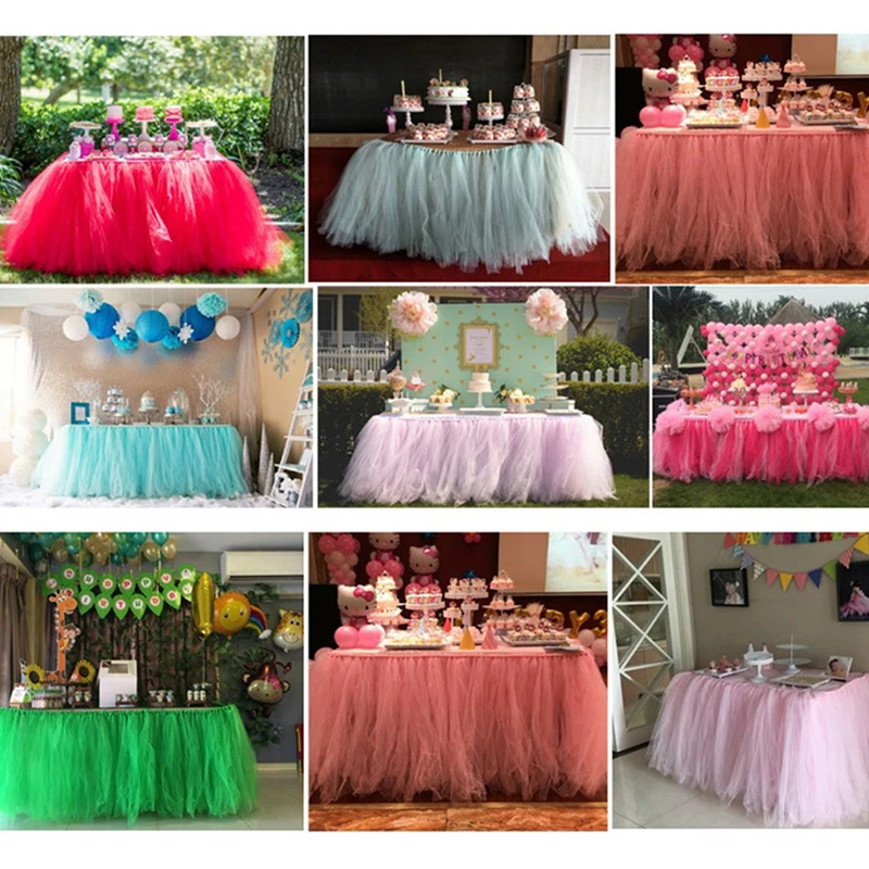 22m Fluffy Ttutu Gauze Table Skirt Mesh Gauze Birthday Party Dessert Table Wedding Sign-in Table Surrounding Tablecloth Deco
22m Fluffy Ttutu Gauze Table Skirt Mesh Gauze Birthday Party Dessert Table Wedding Sign-in Table Surrounding Tablecloth Deco