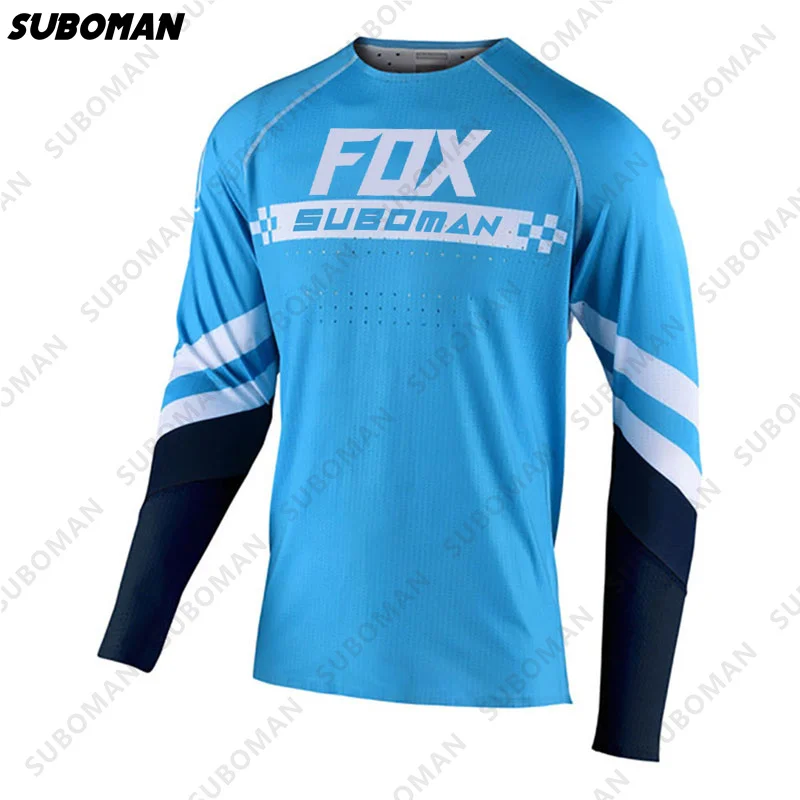 Новинка 2021, горный велосипед, Джерси для мотокросса, горный велосипед, MX Велоспорт, горный велосипед, Мужская быстросохнущая футболка, лиса 
Новинка 2021, горный велосипед, Джерси для мотокросса, горный велосипед, MX Велоспорт, горный велосипед, Мужская быстросохнущая футболка, лиса