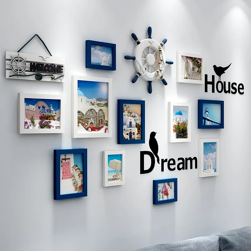 Photo wall photo frame wall combination photo frame photo frame creative European style photo frame hanging on the wall
Photo wall photo frame wall combination photo frame photo frame creative European style photo frame hanging on the wall