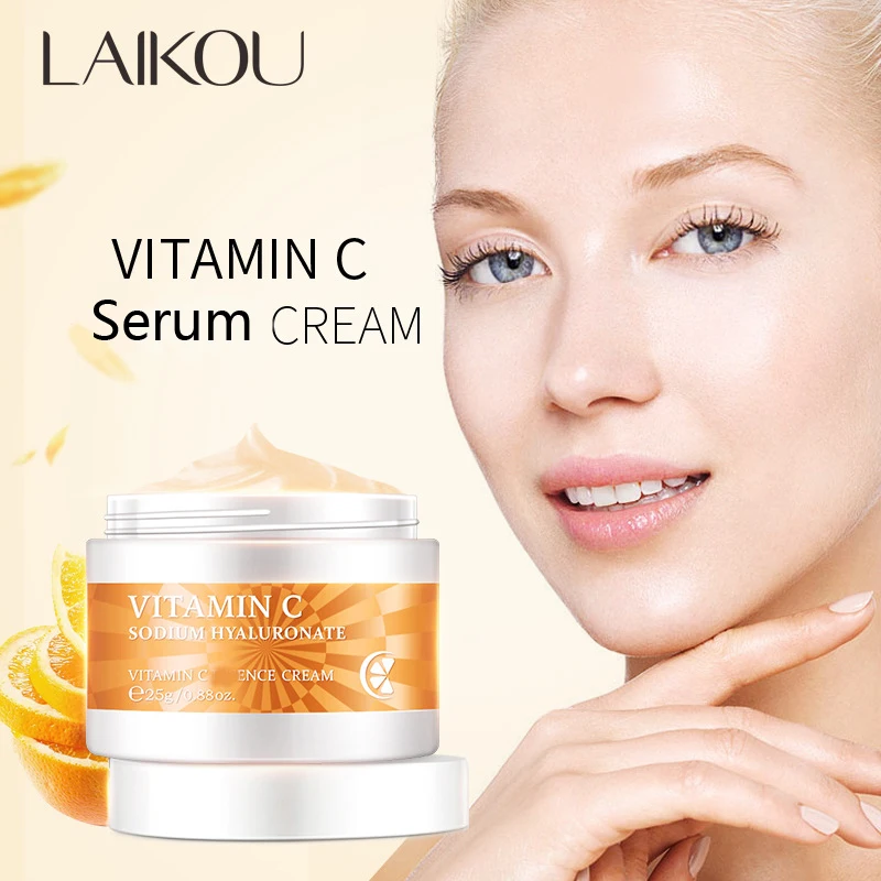 25g Vitamin C Serum Cream Hyaluronic Acid Skin Moisturizer Anti-oxidation Whitening Fade Fine Lines Face Cream Skin Care TSLM1
25g Vitamin C Serum Cream Hyaluronic Acid Skin Moisturizer Anti-oxidation Whitening Fade Fine Lines Face Cream Skin Care TSLM1