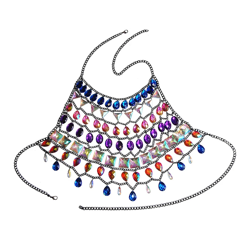 Colorful Glitter Gems Diamonds Tank Tops Halter Hollow Sexy Backless Sleeveless Crop Tops Women Rave Festival Club Tops Fashion 
Colorful Glitter Gems Diamonds Tank Tops Halter Hollow Sexy Backless Sleeveless Crop Tops Women Rave Festival Club Tops Fashion
