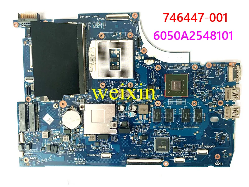Новый ноутбук материнская плата для HP ENVY 15 J N14P GV2 S A1 746447 001 аккумулятор большой