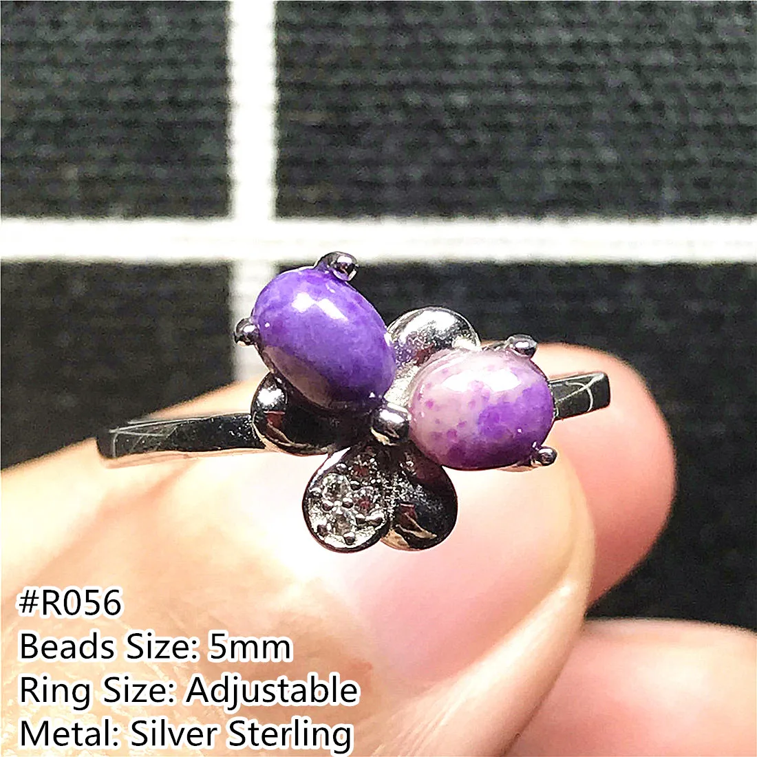 Natural Royal Purple Sugilite Ring Jewelry For Woman Man 925 Silver Crystal Stone Beads Anticancer Gemstone Adjustable RingAAAAA
Natural Royal Purple Sugilite Ring Jewelry For Woman Man 925 Silver Crystal Stone Beads Anticancer Gemstone Adjustable RingAAAAA