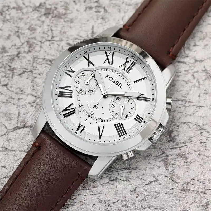 fossil Luxury Brand Mens AAA Watch Fashion Brand Mechanical watch Mens Chronograph Sports Watches with Leather Strap
fossil Luxury Brand Mens AAA Watch Fashion Brand Mechanical watch Mens Chronograph Sports Watches with Leather Strap