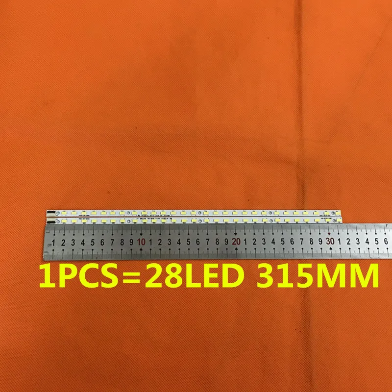 NEW 6pieces/lot V500HK1-LS5 LED strip V500H1-LS5-TLEM4 V500H1-LS5-TREM4 28LEDs 315MM
NEW 6pieces/lot V500HK1-LS5 LED strip V500H1-LS5-TLEM4 V500H1-LS5-TREM4 28LEDs 315MM