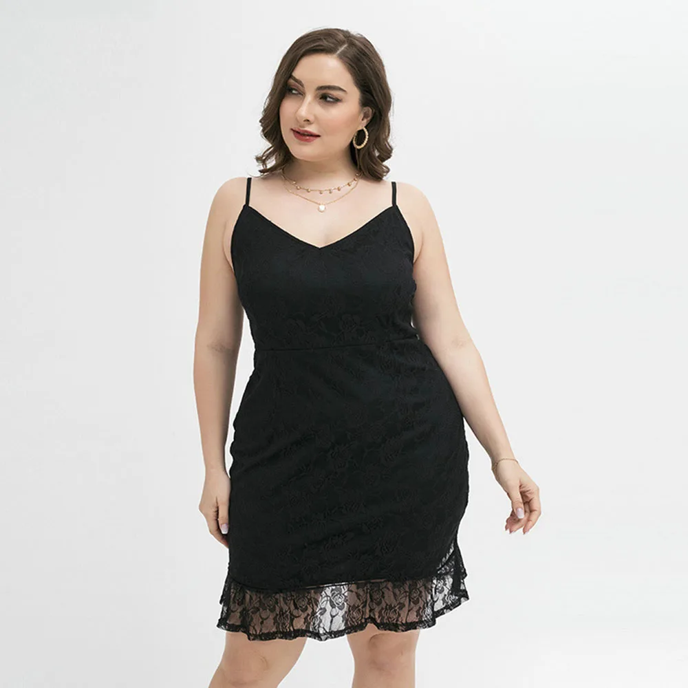 ICCLEK 5XL Dress Plus Size Women Lace Maxi Dresses Sexy Sling Clothing Women Vestido Elegant Party Wedding Evening Bridesmaid
ICCLEK 5XL Dress Plus Size Women Lace Maxi Dresses Sexy Sling Clothing Women Vestido Elegant Party Wedding Evening Bridesmaid