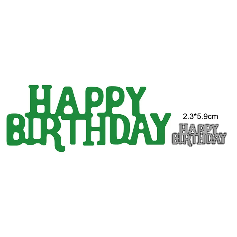 Happy Birthday Frame New 2021 Metal Cutting Dies For DIY Scrapbooking And Card Making Decorative Embossing Die Cut Stencils Dies 
Happy Birthday Frame New 2021 Metal Cutting Dies For DIY Scrapbooking And Card Making Decorative Embossing Die Cut Stencils Dies