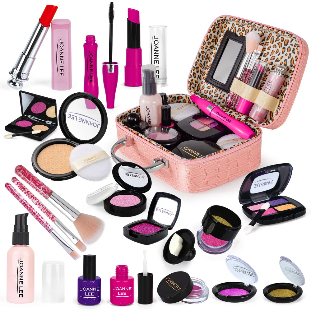 Children's Simulation Makeup Toy Pretend Play House Lipstick Nail Polish Cosmetic Toy Set Girl Educational Toy Christmas Gift
Children's Simulation Makeup Toy Pretend Play House Lipstick Nail Polish Cosmetic Toy Set Girl Educational Toy Christmas Gift