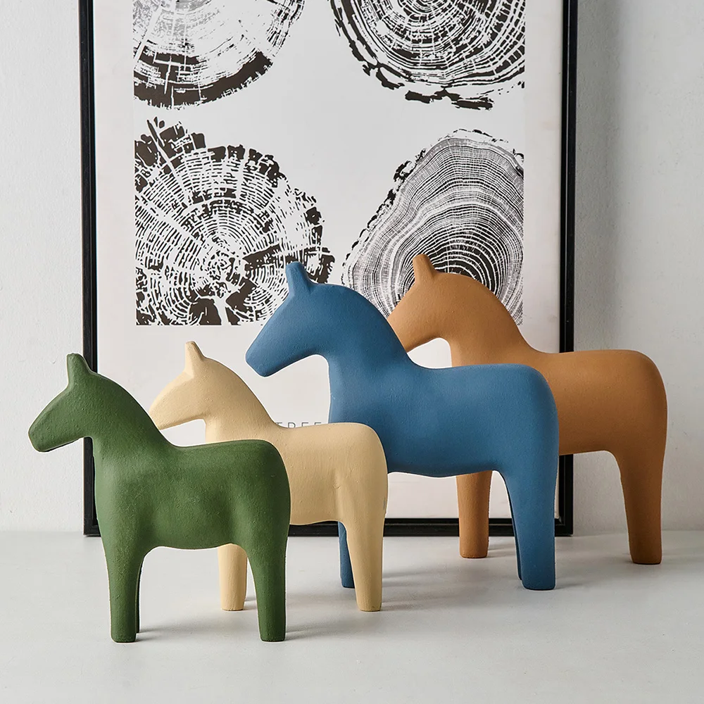 Creative Wooden Horse Figurines Modern Home Decor Animal Miniature Statue Table Decoration Horse Sculpture Home Art Furnishing
Creative Wooden Horse Figurines Modern Home Decor Animal Miniature Statue Table Decoration Horse Sculpture Home Art Furnishing