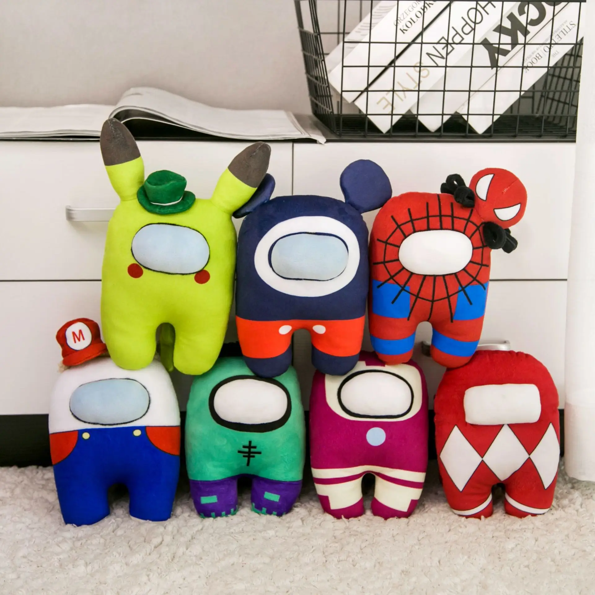 2021 Game Among Us Action Figures Model Toys Computer Desktop Plush Dolls Gifts Set
2021 Game Among Us Action Figures Model Toys Computer Desktop Plush Dolls Gifts Set