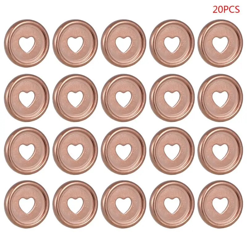 20pcs 35mm Heart Binder Rings Mushroom Hole Loose Leaf Notebook Binding Disc DIY
20pcs 35mm Heart Binder Rings Mushroom Hole Loose Leaf Notebook Binding Disc DIY