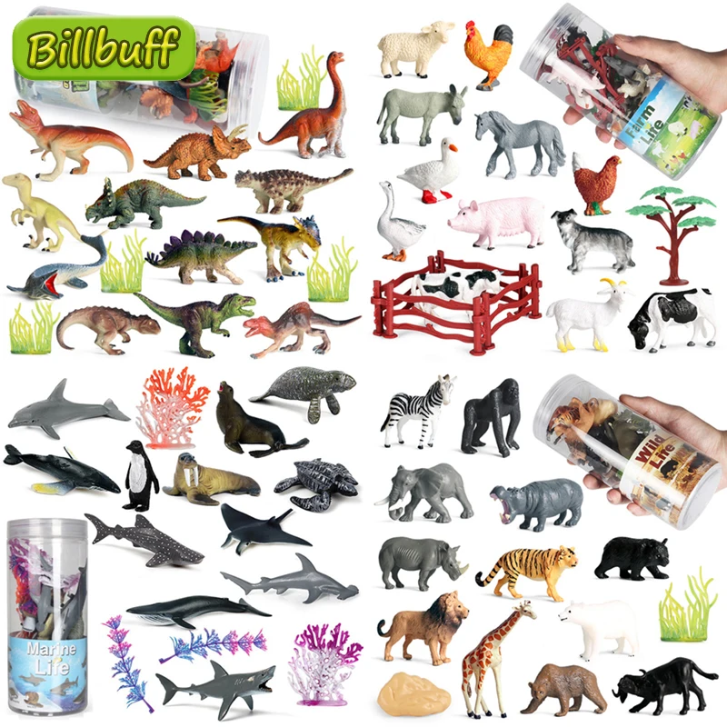 12pcs Wild Zoo Farm Poultry Animal Elephant Dinosaur Set Action Figures Collection TPR Model Educational toy for children Gift
12pcs Wild Zoo Farm Poultry Animal Elephant Dinosaur Set Action Figures Collection TPR Model Educational toy for children Gift