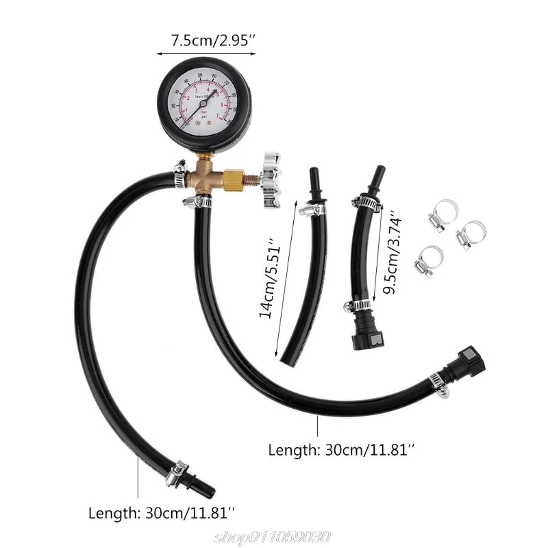 Quick Connected Fuel Injection Pump Pressure Tester Gauge with Valve 0-100PSI 0-7BAR J09 21 Dropship
Quick Connected Fuel Injection Pump Pressure Tester Gauge with Valve 0-100PSI 0-7BAR J09 21 Dropship