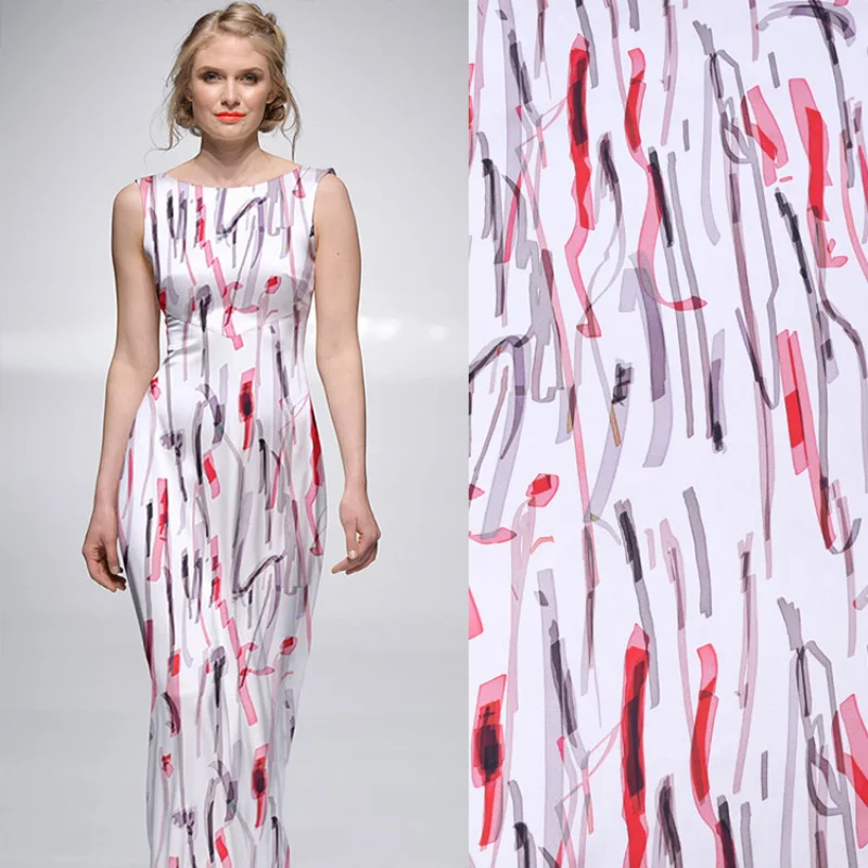 Digital Printing Inkjet Silk Stretch Satin Fabric High-definition Garment Dress Fabric Sewing Material Home Textile Cloth
Digital Printing Inkjet Silk Stretch Satin Fabric High-definition Garment Dress Fabric Sewing Material Home Textile Cloth