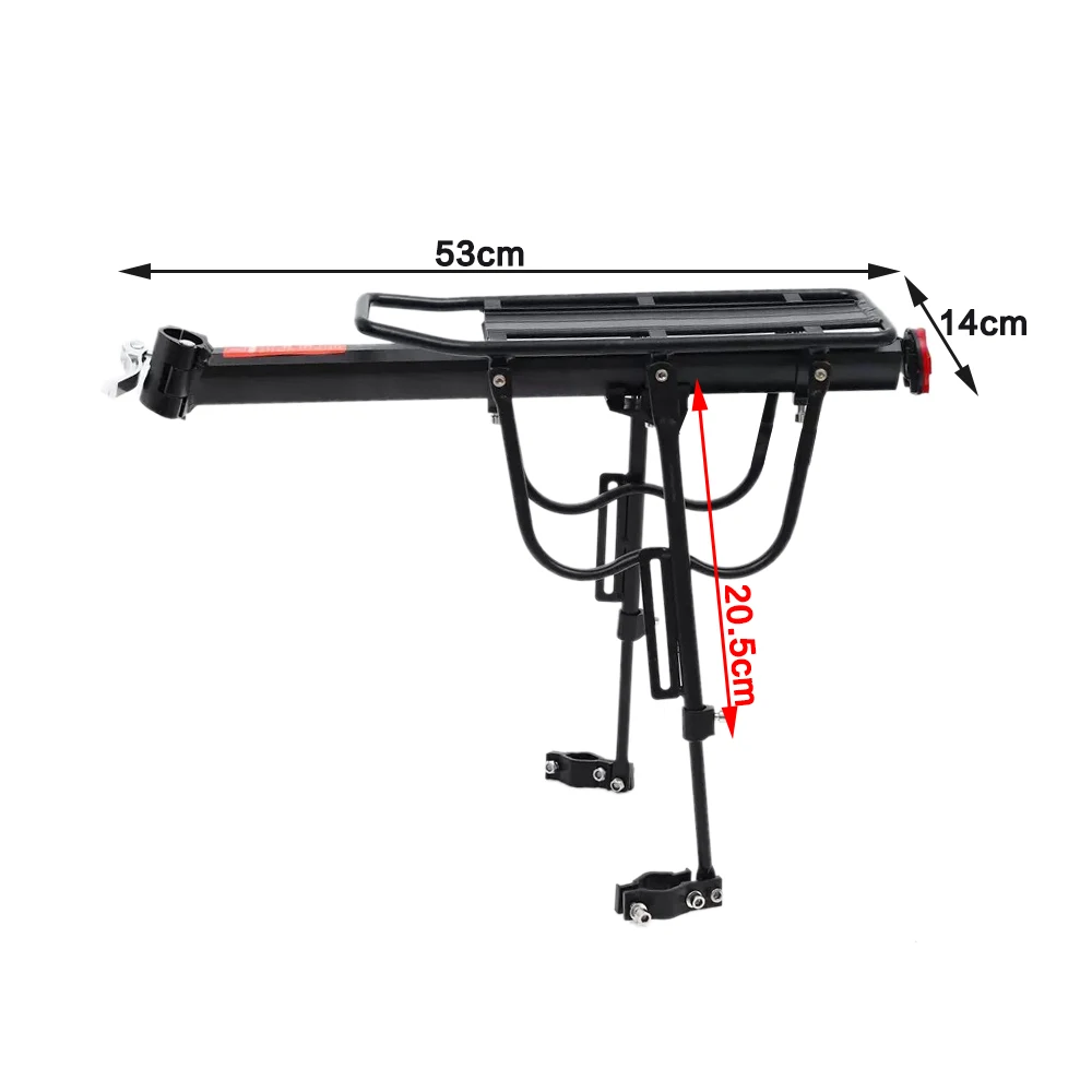 Bicycle Luggage Carrier Aluminum Alloy Bike Cargo Rear Rack Cycling Seatpost Bag Holder Stand Trunk MTB Install Tool Fit 20-29''
Bicycle Luggage Carrier Aluminum Alloy Bike Cargo Rear Rack Cycling Seatpost Bag Holder Stand Trunk MTB Install Tool Fit 20-29''