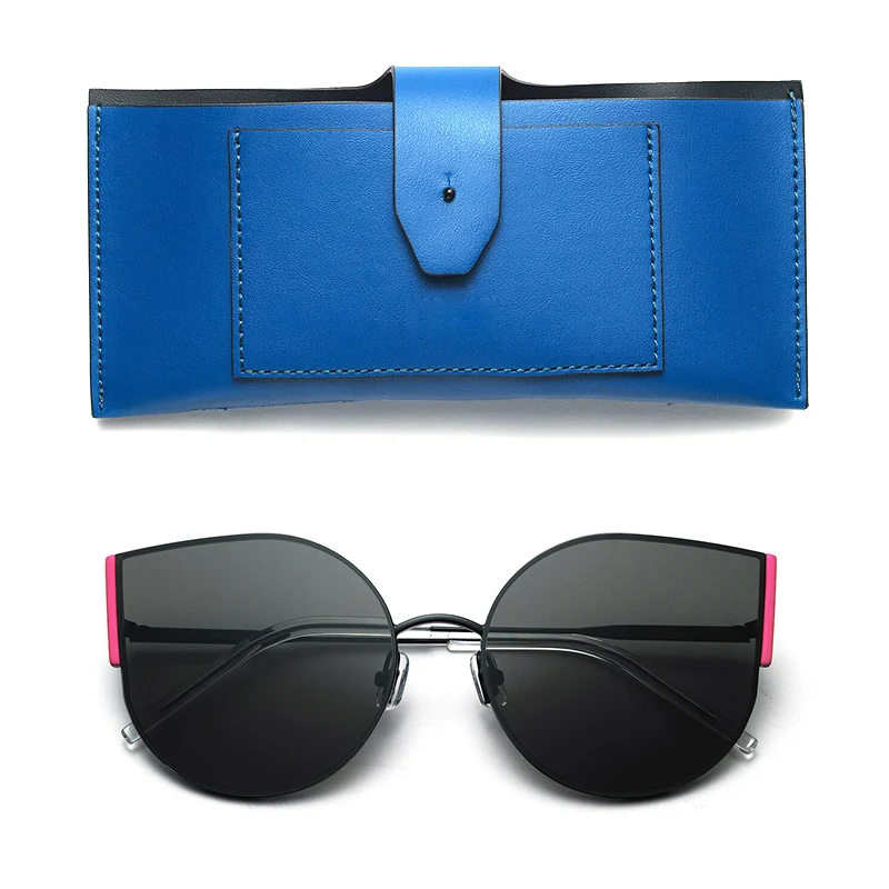 2019 New Cat Eye Sunglasses Women Metal Frame CHAMELEON brand Fashion Vintage oversized Sun Glasses For Female UV400 flat lense
2019 New Cat Eye Sunglasses Women Metal Frame CHAMELEON brand Fashion Vintage oversized Sun Glasses For Female UV400 flat lense