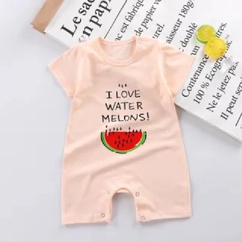 Baby Romper Summer Pure Cotton Unisex Jumpsuit Infant Boys Girls Cartoon Costumes Short Sleeve Animal Clothes
Baby Romper Summer Pure Cotton Unisex Jumpsuit Infant Boys Girls Cartoon Costumes Short Sleeve Animal Clothes