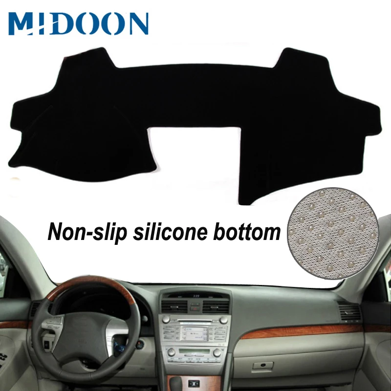 MIDOON For Toyota Camry XV40 2006 2007 2008 2009 2010 2011 Car Styling Covers Dashmat Dash Mat Sun Shade Dashboard Cover Capter |
