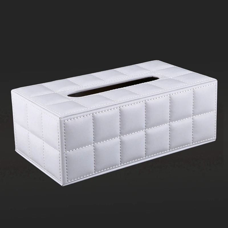 2 Pcs Durable Home Car Rectangle PU Leather Tissue Box Paper Holder Case Cover Napkin, White & White Crocodile Grain
2 Pcs Durable Home Car Rectangle PU Leather Tissue Box Paper Holder Case Cover Napkin, White & White Crocodile Grain