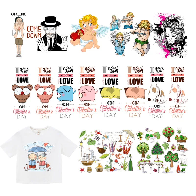 С рисунком собаки из мультфильма для мальчиков девушка железа на патчи передачи