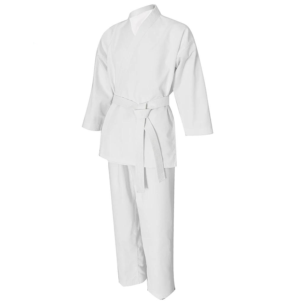 Student Karate Uniform Sportwear Taekwondo Karate Martial Arts Costume White
Student Karate Uniform Sportwear Taekwondo Karate Martial Arts Costume White