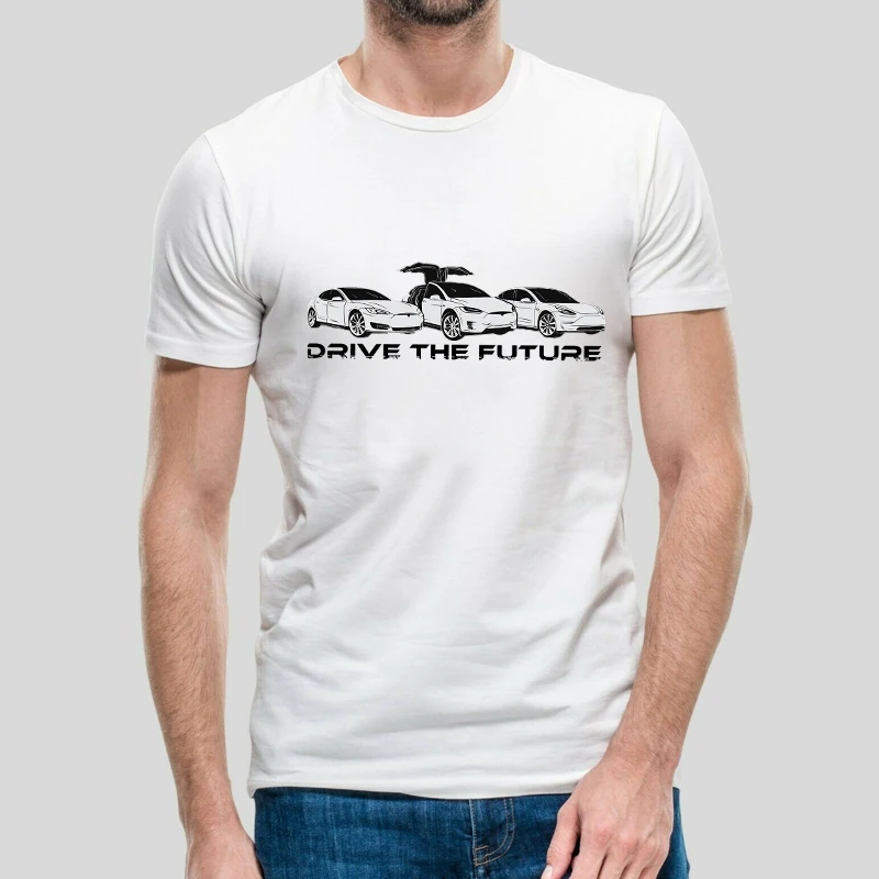 2022 Summer New 100% Cotton Tesla Drive The Future T-shirt Men High Quality Solid Color Drop Sleeve Loose Tshirts Oversize Tops
2022 Summer New 100% Cotton Tesla Drive The Future T-shirt Men High Quality Solid Color Drop Sleeve Loose Tshirts Oversize Tops