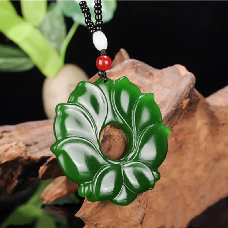 Chinese Green Jade Lotus flower and peafowl Jade Pendant Jewelry Fine Jewelry Lucky Safety Charms Jade Necklace Pendant
Chinese Green Jade Lotus flower and peafowl Jade Pendant Jewelry Fine Jewelry Lucky Safety Charms Jade Necklace Pendant