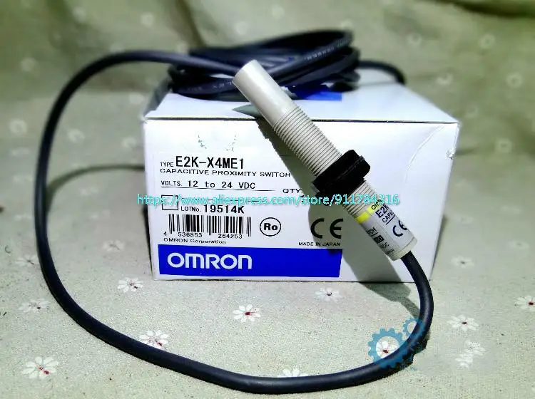 Omron original new capacitive proximity switch E2K-X4ME1 E2K-X8ME1 E2K-C25ME1 E2K-C25MY1
Omron original new capacitive proximity switch E2K-X4ME1 E2K-X8ME1 E2K-C25ME1 E2K-C25MY1