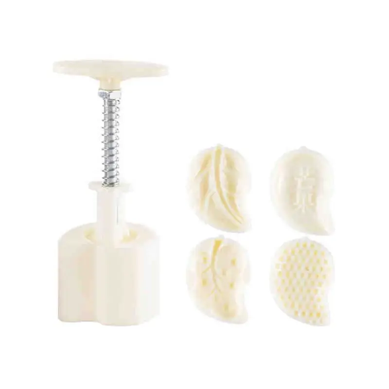 50g Mooncake Barrel Mold with 4pcs Fruit Stamps Hand Press Moon Cake Pastry Mould DIY Bakeware
50g Mooncake Barrel Mold with 4pcs Fruit Stamps Hand Press Moon Cake Pastry Mould DIY Bakeware