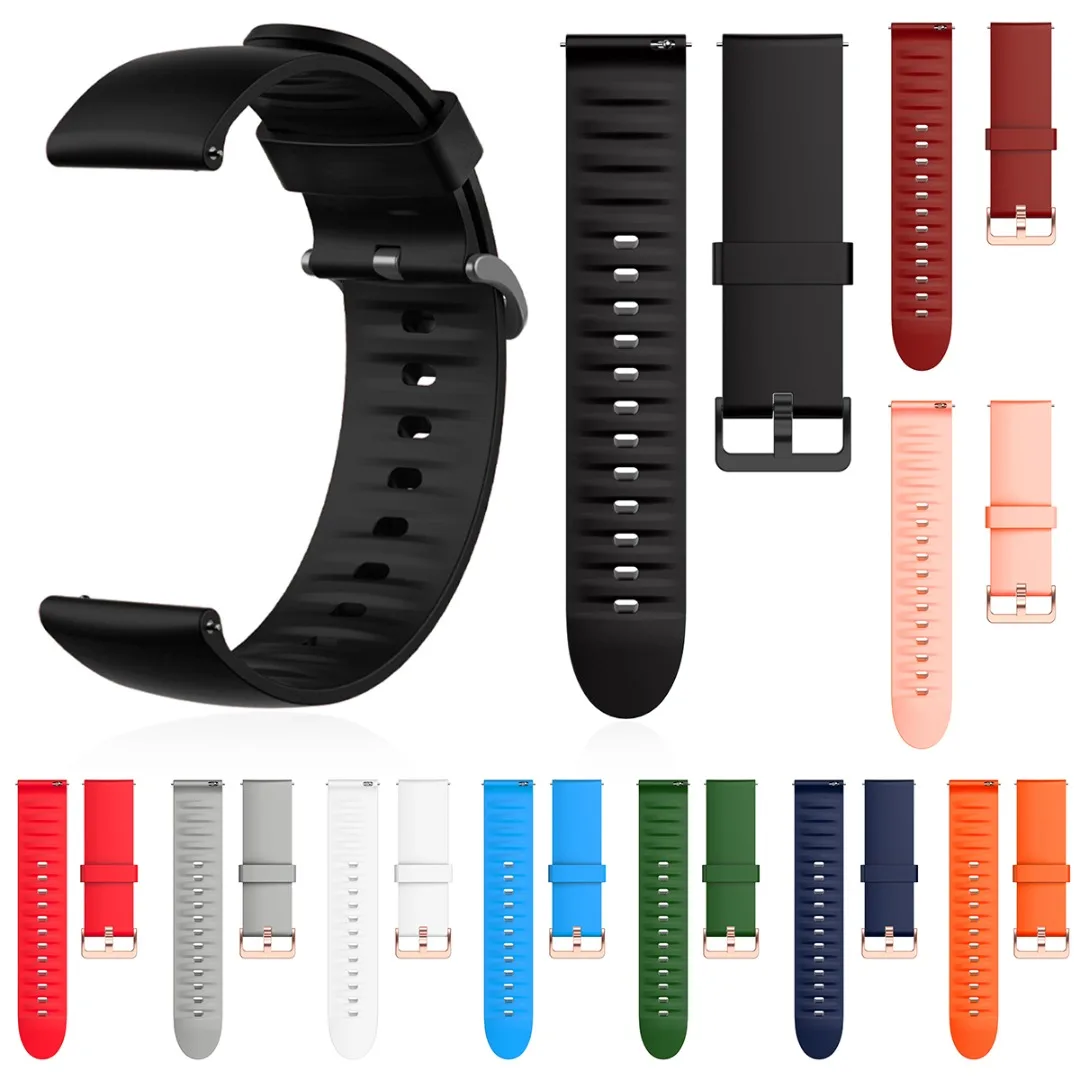 22MM Sports Silicone Watchband Watch Strap For Xiaomi Color Watch For Huawei Watch GT/GT2 46mm Wristband
22MM Sports Silicone Watchband Watch Strap For Xiaomi Color Watch For Huawei Watch GT/GT2 46mm Wristband