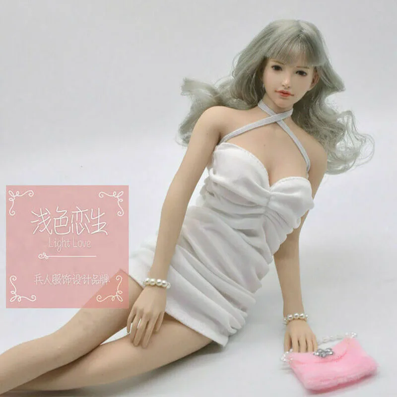 1/6 White Sling Skirt Dress Clothes Accessories Fit 12" Female PH TBL JO UD Action Figure Body
1/6 White Sling Skirt Dress Clothes Accessories Fit 12" Female PH TBL JO UD Action Figure Body